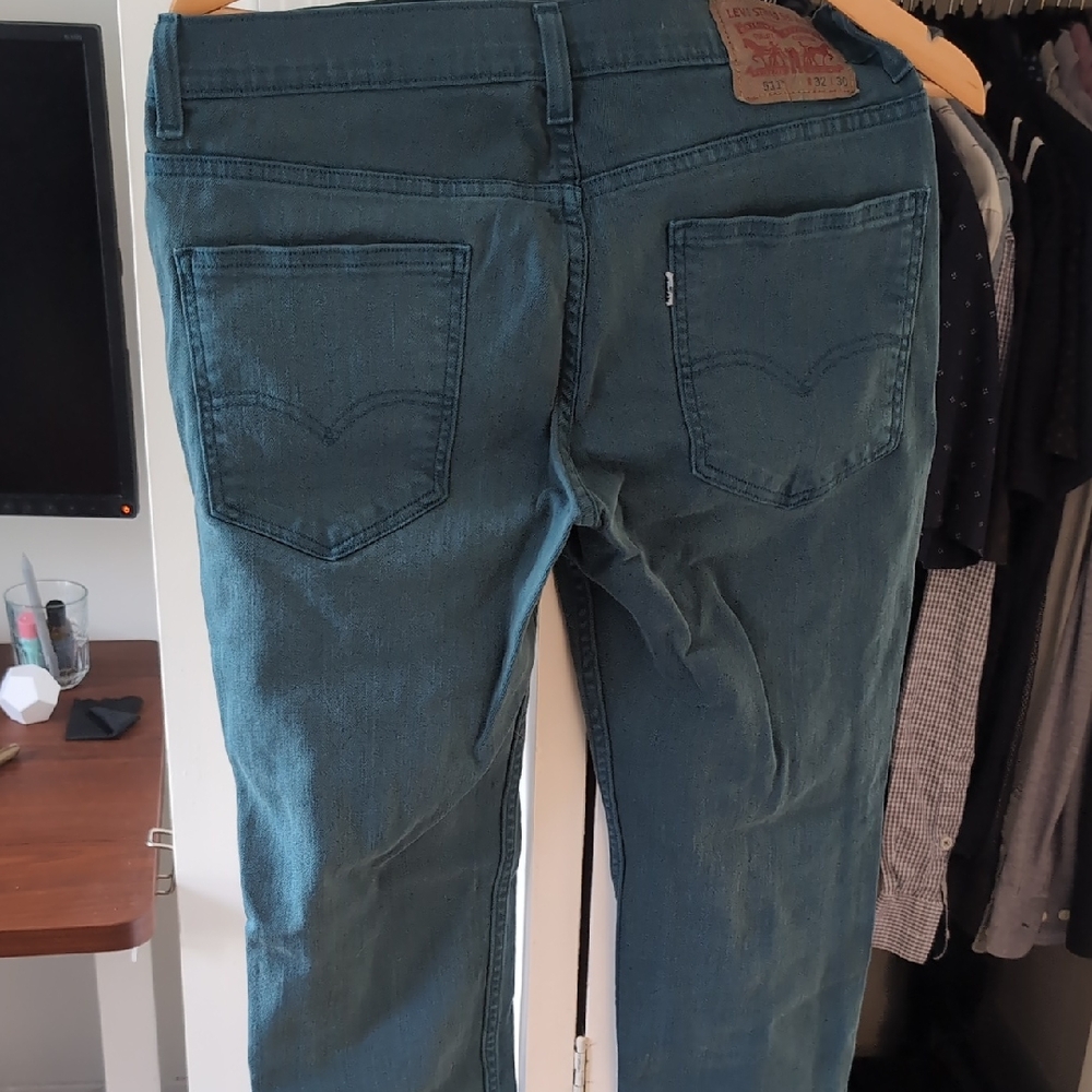 Levi's Men's 511 Jeans in Dark Teal